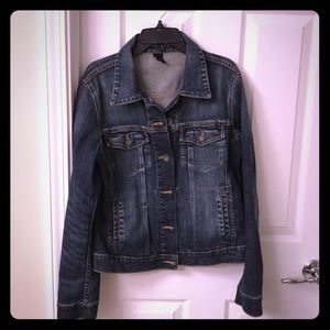 London Jean denim jacket (dark wash)